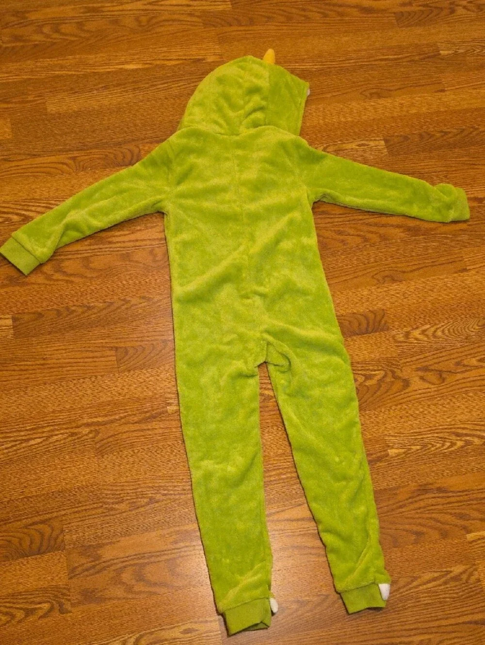 Disney Monsters Inc Hooded One-Piece Footie Pajamas Size 12 Years Old